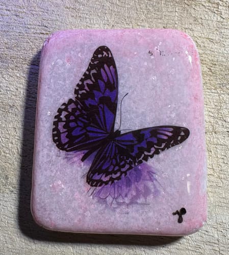 Customer photo review of QR Codes voor de Happy Stone App