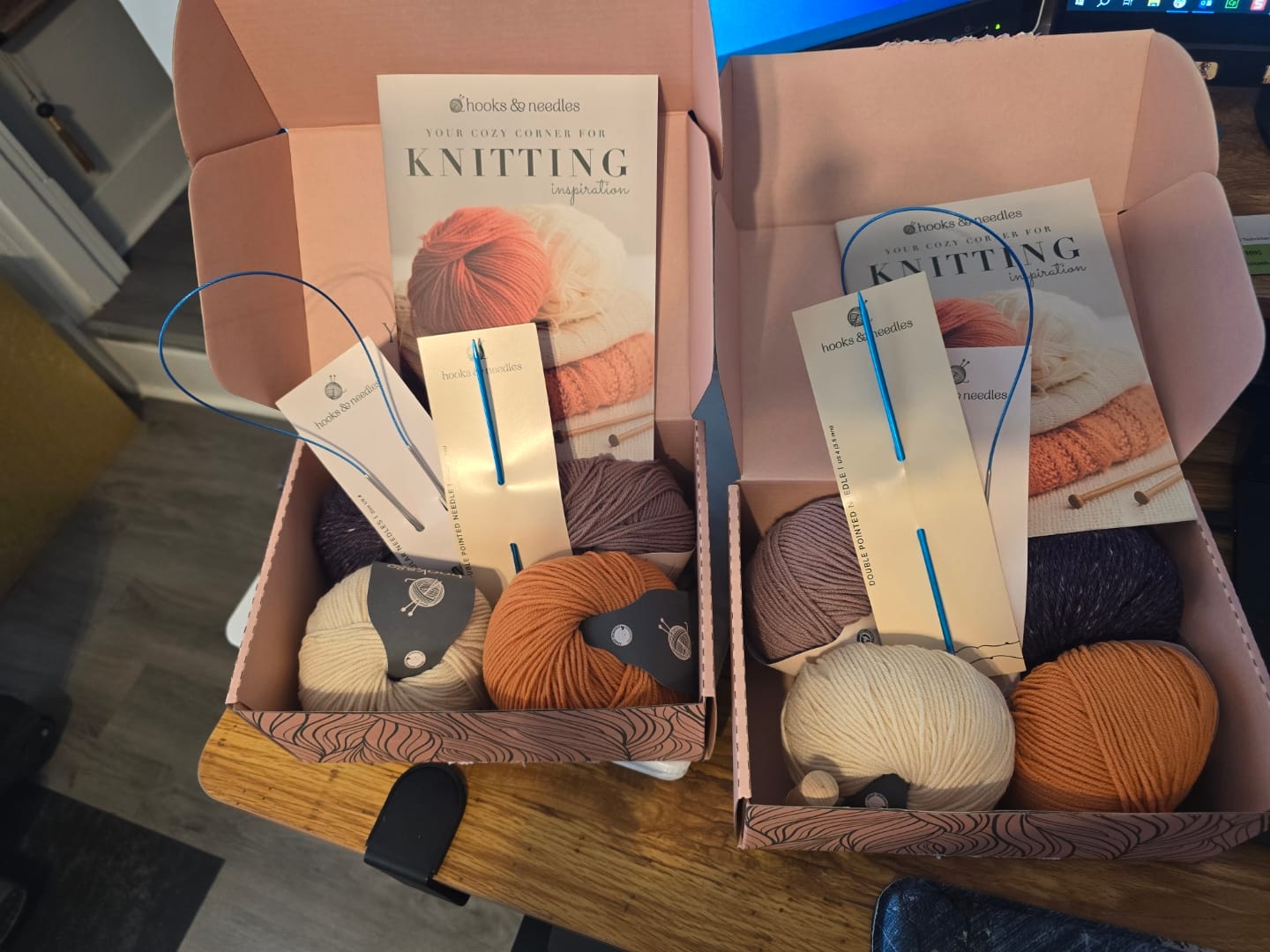 Customer photo review of Extra 2 Mystery Balls of Yarn