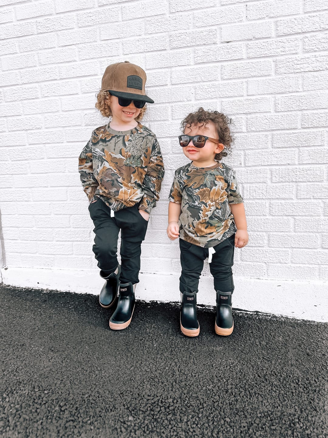 Customer photo review of The Core-Classic Midi Boot in Black / Taupe