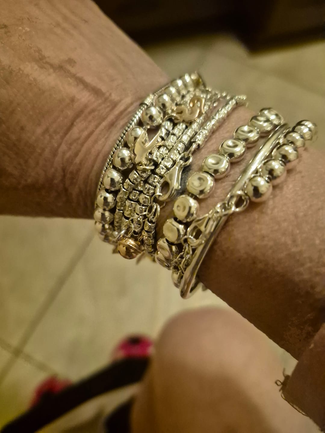 Customer photo review of Bracciale Sassolini