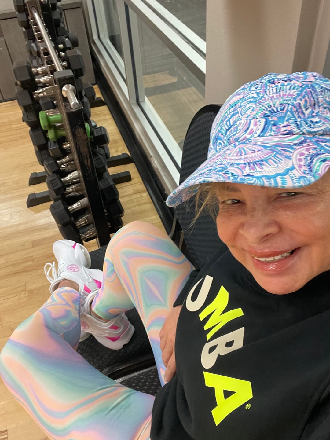 Customer photo review of Zumba Air Stomp Remix II - White