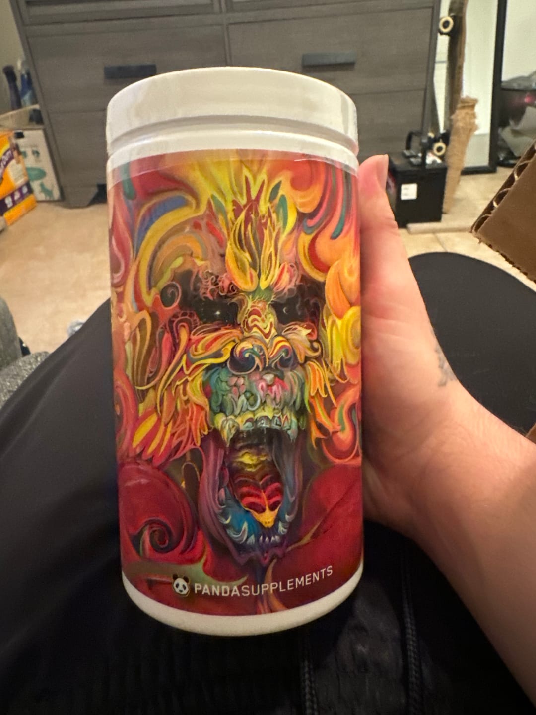 Customer photo review of RAMPAGE - Limited CHAOS Edition Pre-Workout
