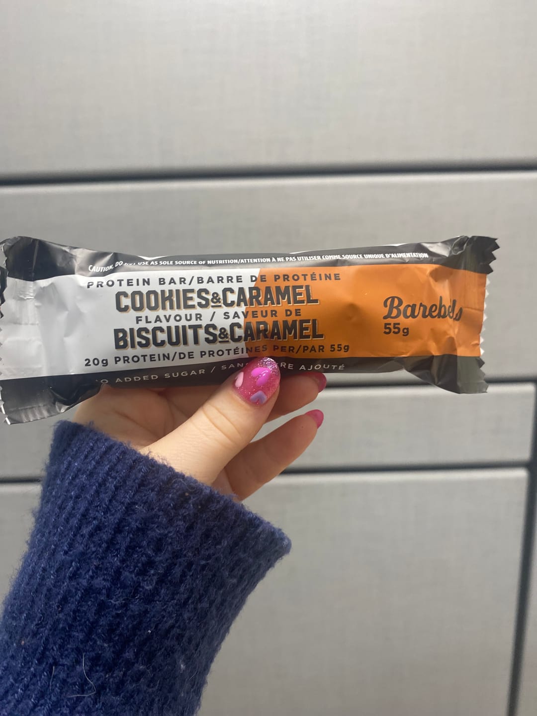 Customer photo review of Barebells - Barre Protéinée 55g