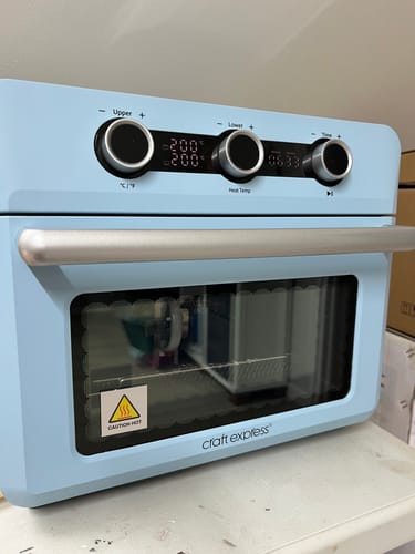 Customer photo review of Craft Express Pro Sublimatie Oven 25L voor sublimatie