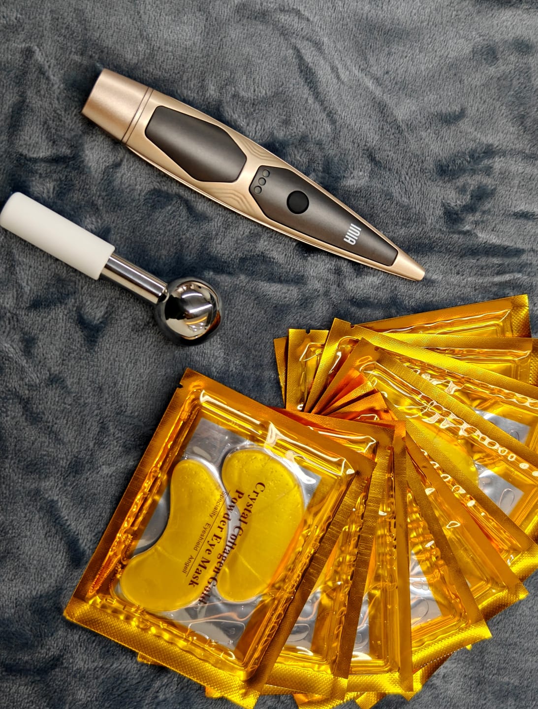 Customer photo review of INIA LUMIN Eye Skincare Device