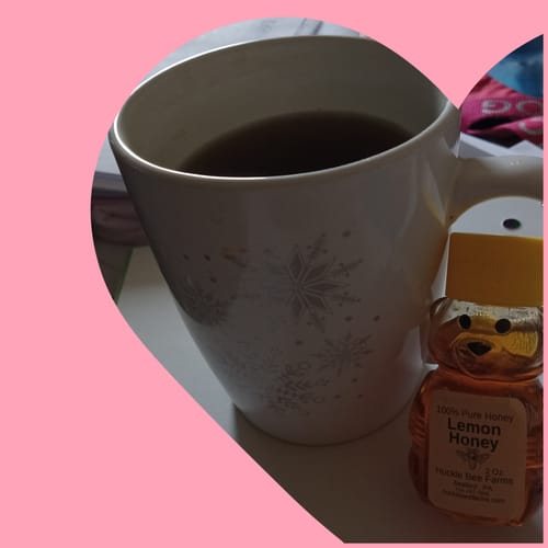 Customer photo review of Lemon Infused Honey