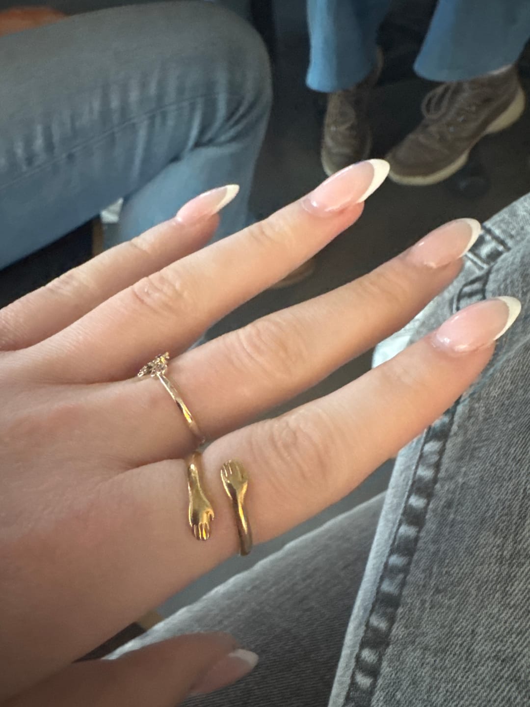 Customer photo review of Kara - Friendship Ring Stainless Steel