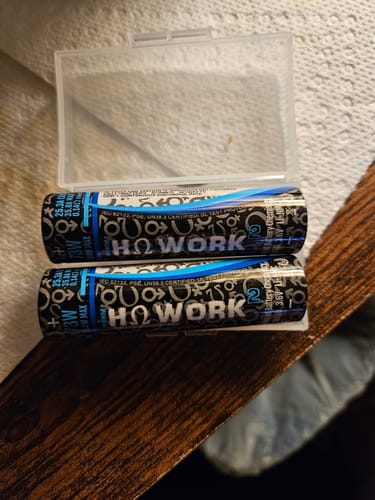 Customer photo review of Hohm Tech Work V2 18650 2547mAh 25.3A Battery