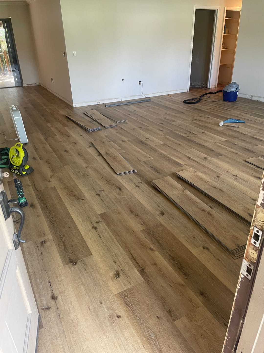 Customer photo review of Cree - Rigid Core Floor (9" x 48")