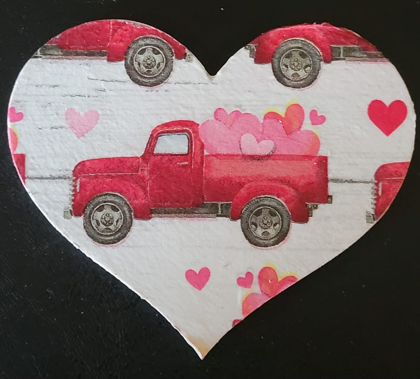 Customer photo review of Unfinished Wood Classic Heart | Valentines Day | Weddings | DIY Craft Cutout | Up to 46"
