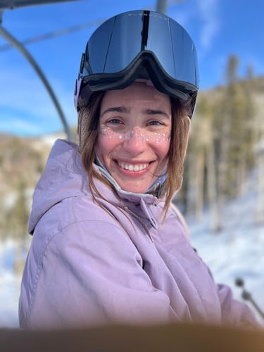 Customer photo review of Snowflake Speckles - Limited Edition
