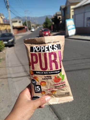 Customer photo review of Pack semanal X5 Puri Popers Tomate Albahaca 25gr.