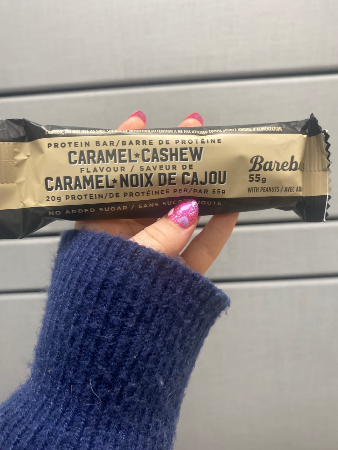 Customer photo review of Barebells - Barre Protéinée 55g