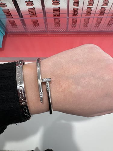 Customer photo review of Nail Stud Bracelet