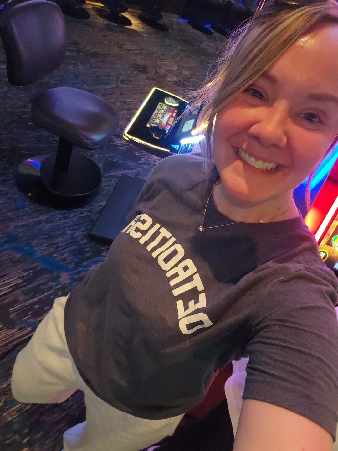 Customer photo review of Ink Detroit Detroitish T-Shirt - Navy
