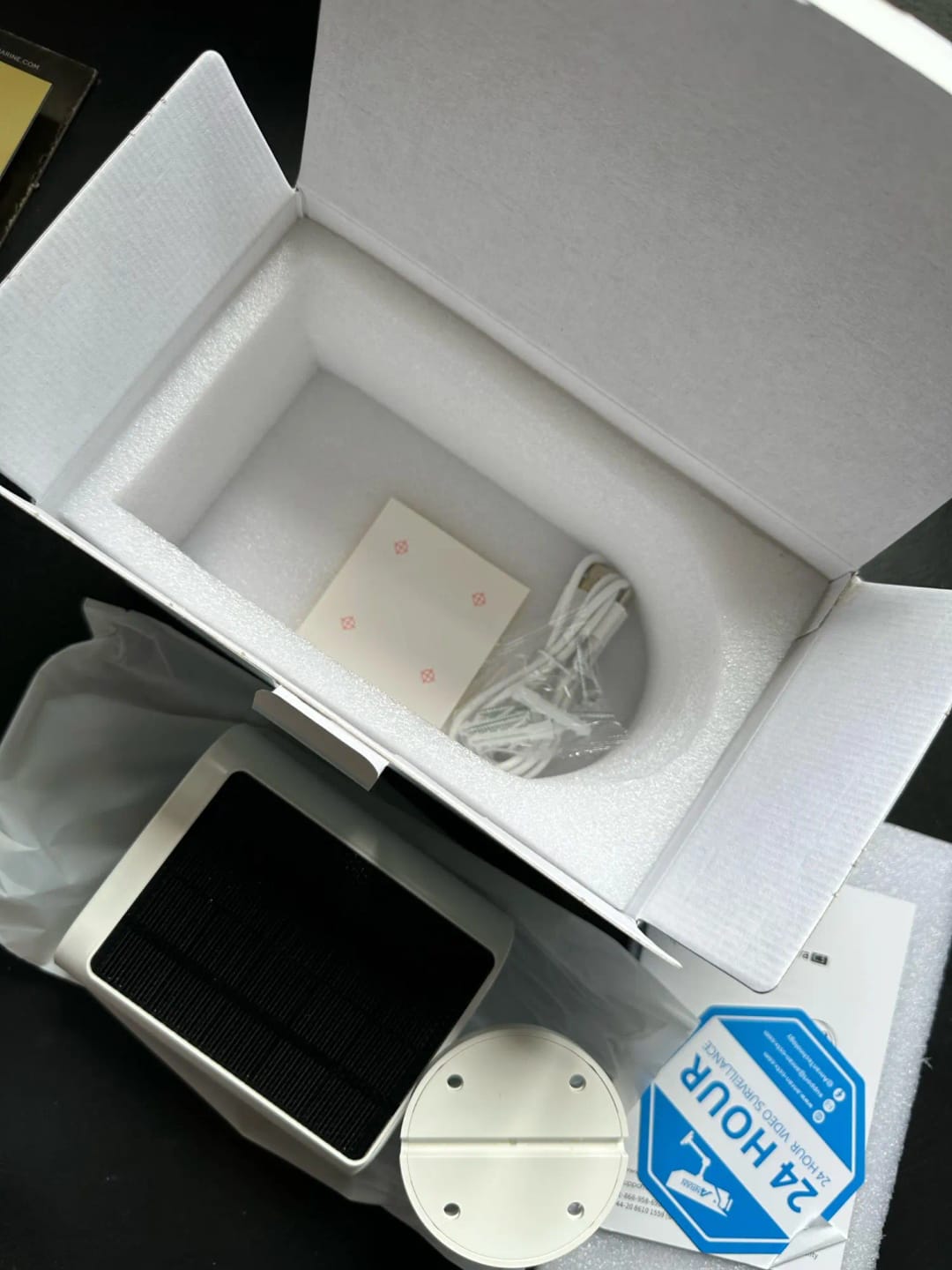 Customer photo review of Caméra Solaire WiFi | Sécurité Extérieure Autonome & Écologique