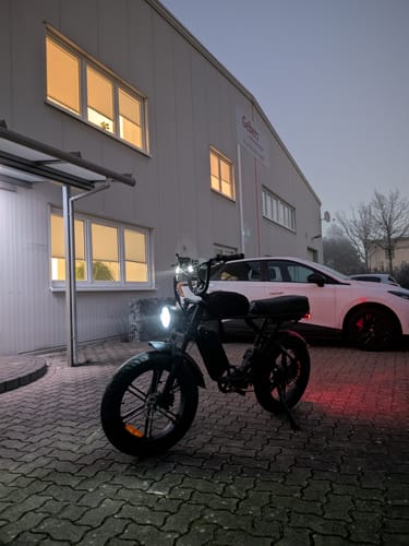 Customer photo review of Engwe M1 250W Electric Fat Bike 20" Dual Batteries Retro E-bike