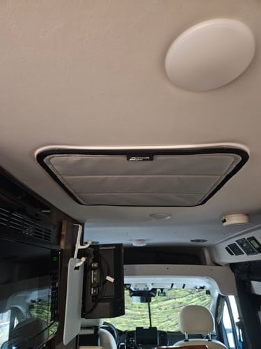 Customer photo review of Roof Vent Fan Insulated Cover