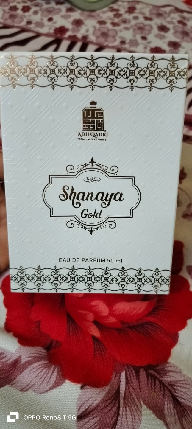 Customer photo review of Shanaya Gold Perfume Spray