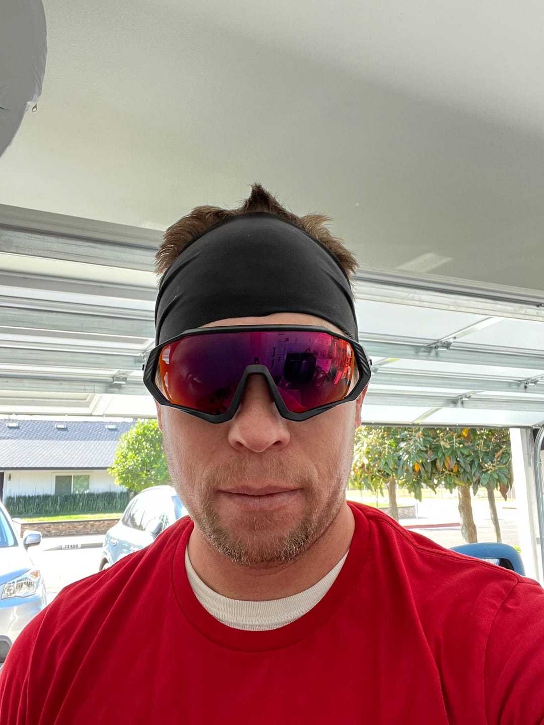 Customer photo review of KE9408 Custom One-Piece Prescription Sunglasses