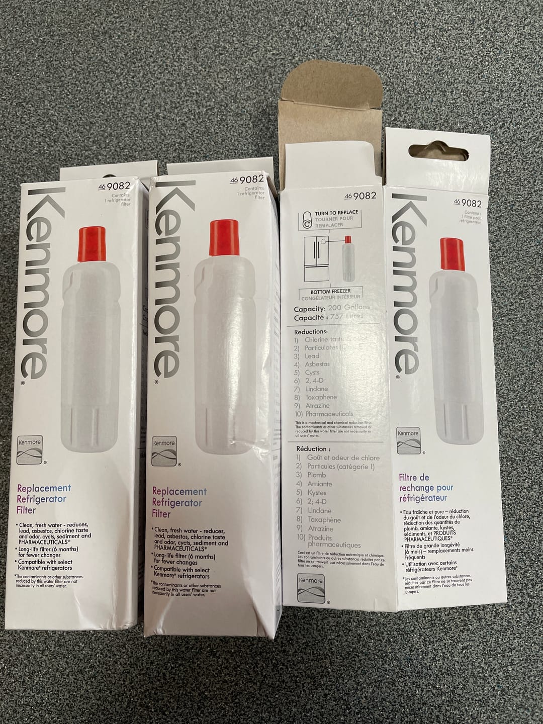 Customer photo review of Kenmore 9082 Replacement Refrigerator Water Filter
