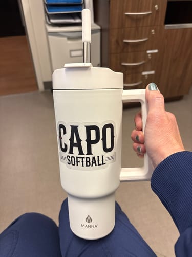 Customer photo review of 40 oz Rogue Tumbler