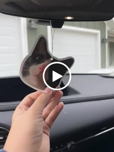 Customer video review of Custom Shape Air Freshener