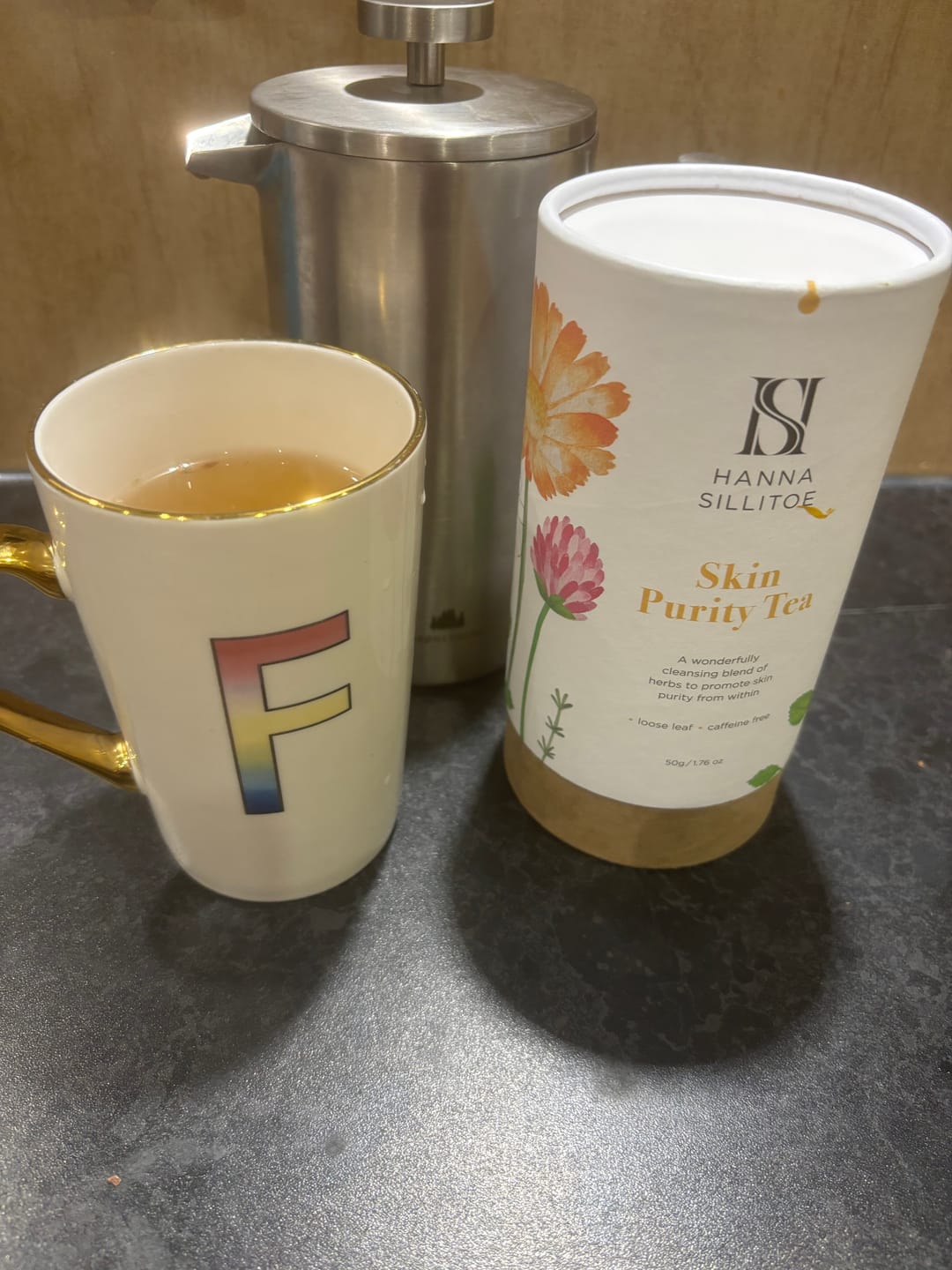 Customer photo review of Skin Purity Tea