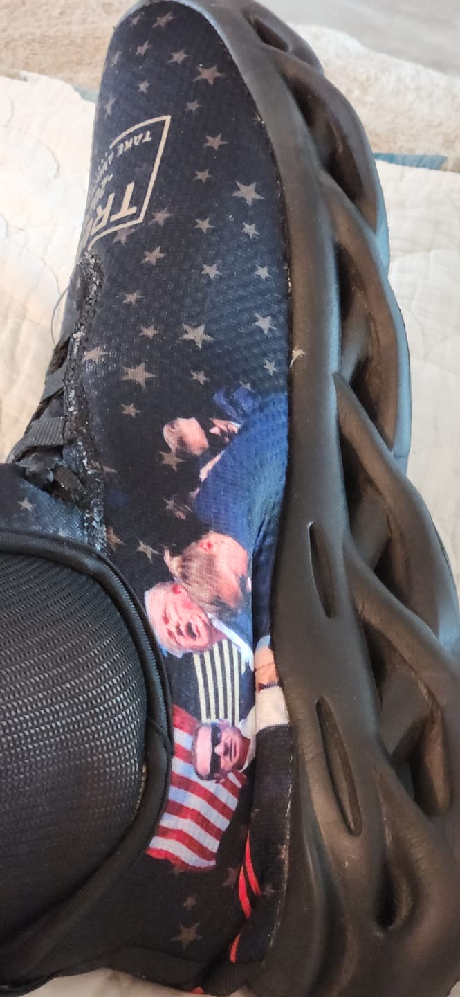 Customer photo review of Business holiday gifts, Customized Business Gifts Personalized Sneakers, Custom Max Soul, MS-B09300