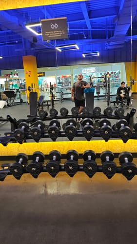 Customer photo review of Training Sport Tee - Oxford Gray