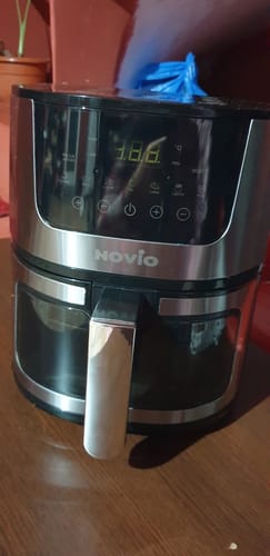 Customer photo review of Air Fryer Novio Grill & Fry