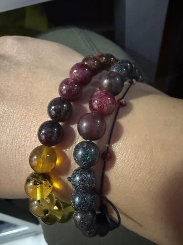 Customer photo review of Pulsera Inti 🧡🌞❤️‍🔥 (8 mm) Creatividad, Vitalidad y Manifestación
