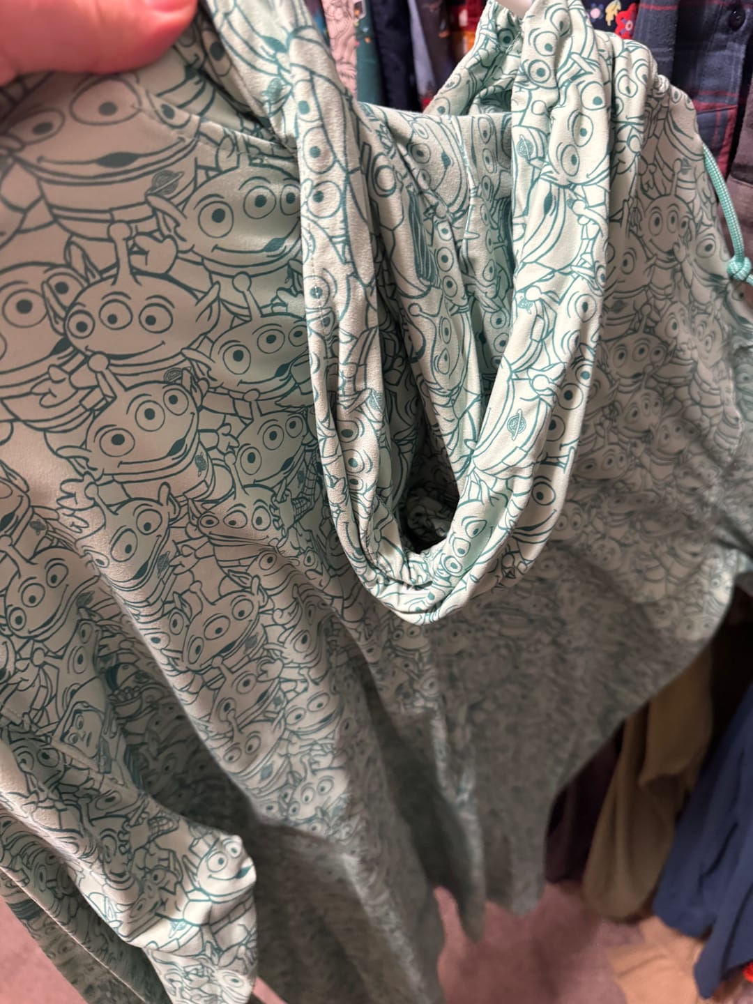 Customer photo review of Disney and Pixar Toy Story “The Crane Escape” – Performance Hoodie