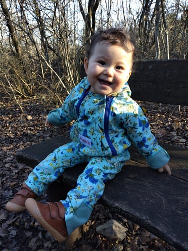 Customer photo review of Everyday shoe Velcro - Cognac