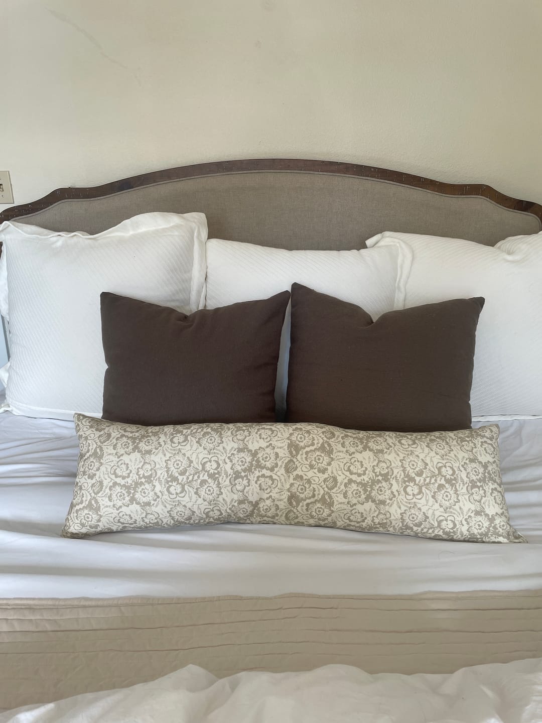 Customer photo review of Premium Faux Down Insert (8 Sizes Available)