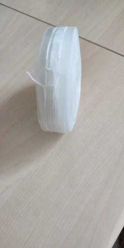 Customer photo review of 10 Meter / Transparent Rod Pocket Curtain Heading Pleat Tape