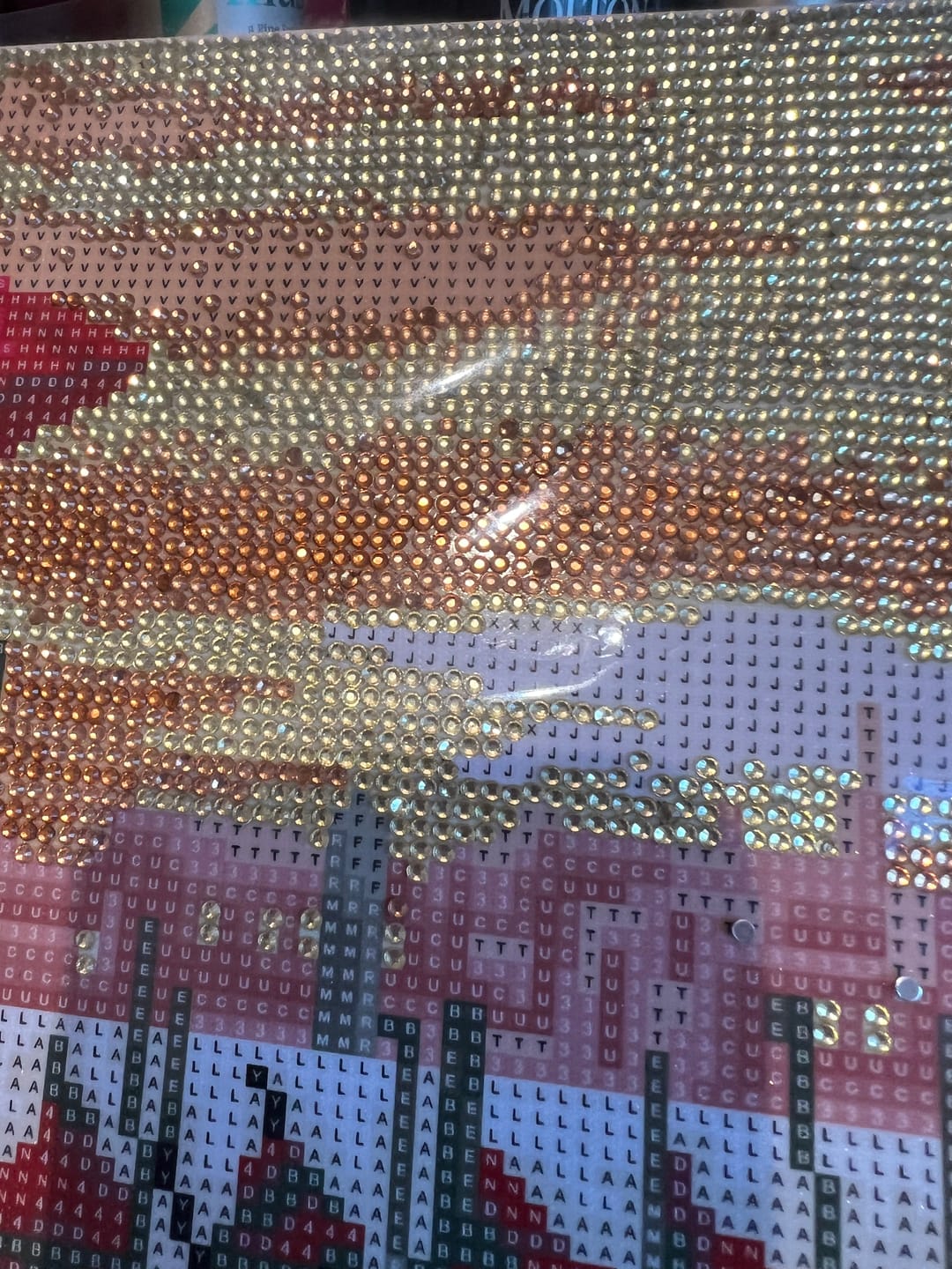 Customer photo review of "Meet Me In Venice" Crystal Art Kit 30x30cm