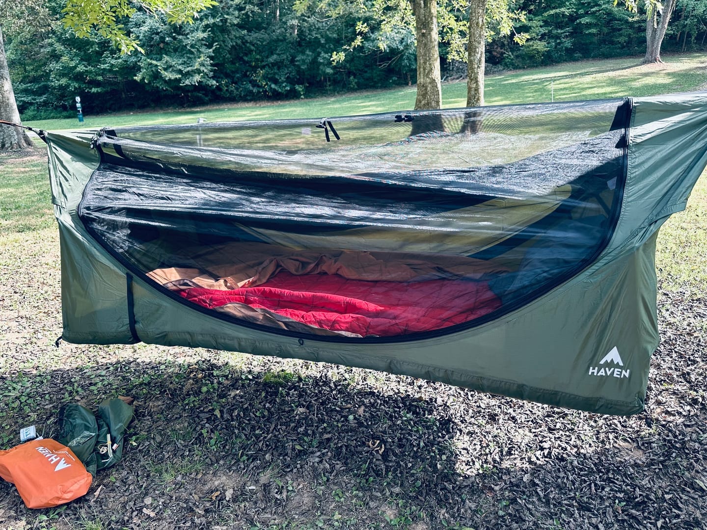 Customer photo review of Haven Tent XL