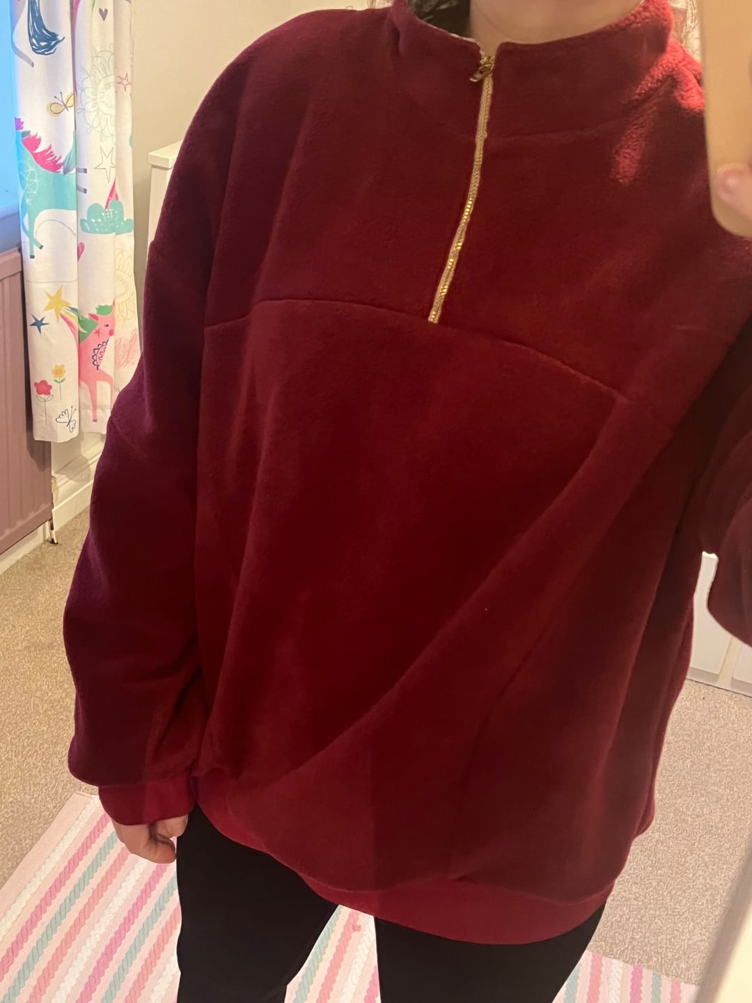 Customer photo review of Organic Ribbed Cuffs - 135cm