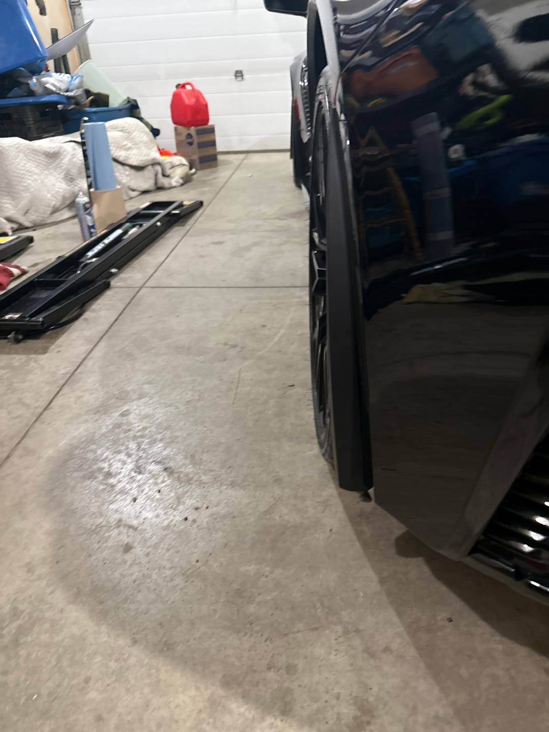 Customer photo review of Corvette C7 Extended Front & Rear Splash Guards