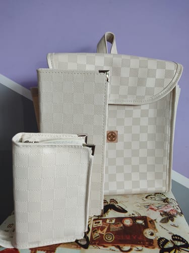 Customer photo review of XADREZ 0,8MM COR MARFIM COM FUNDO MALHA