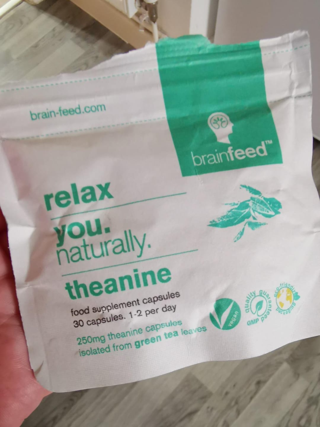 Customer photo review of Natural L-theanine