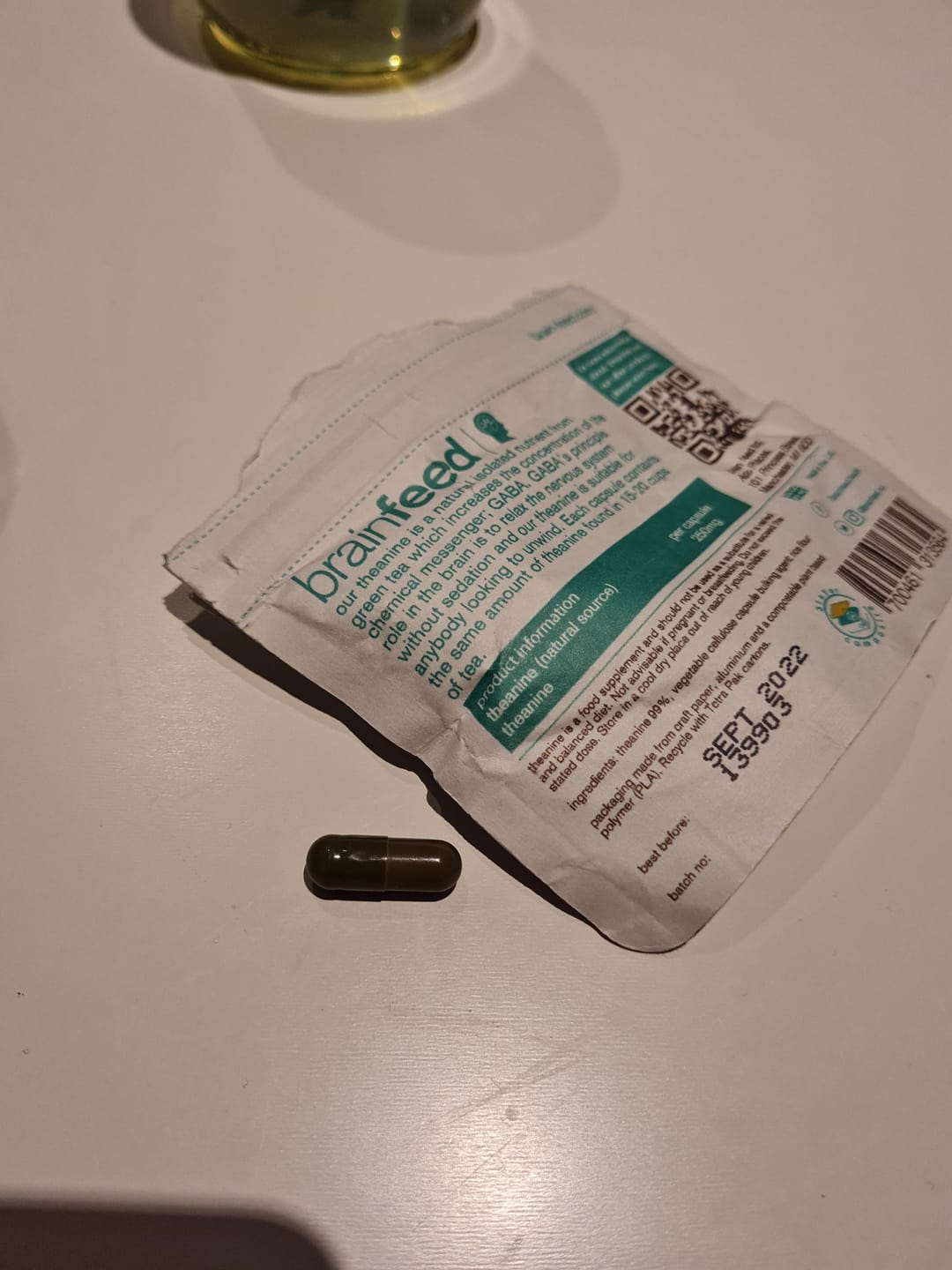 Customer photo review of Natural L-theanine