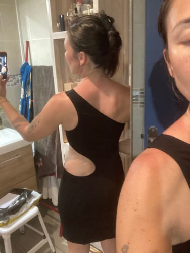 Customer photo review of Aoi Kawa Mid Dress - Secret Sale