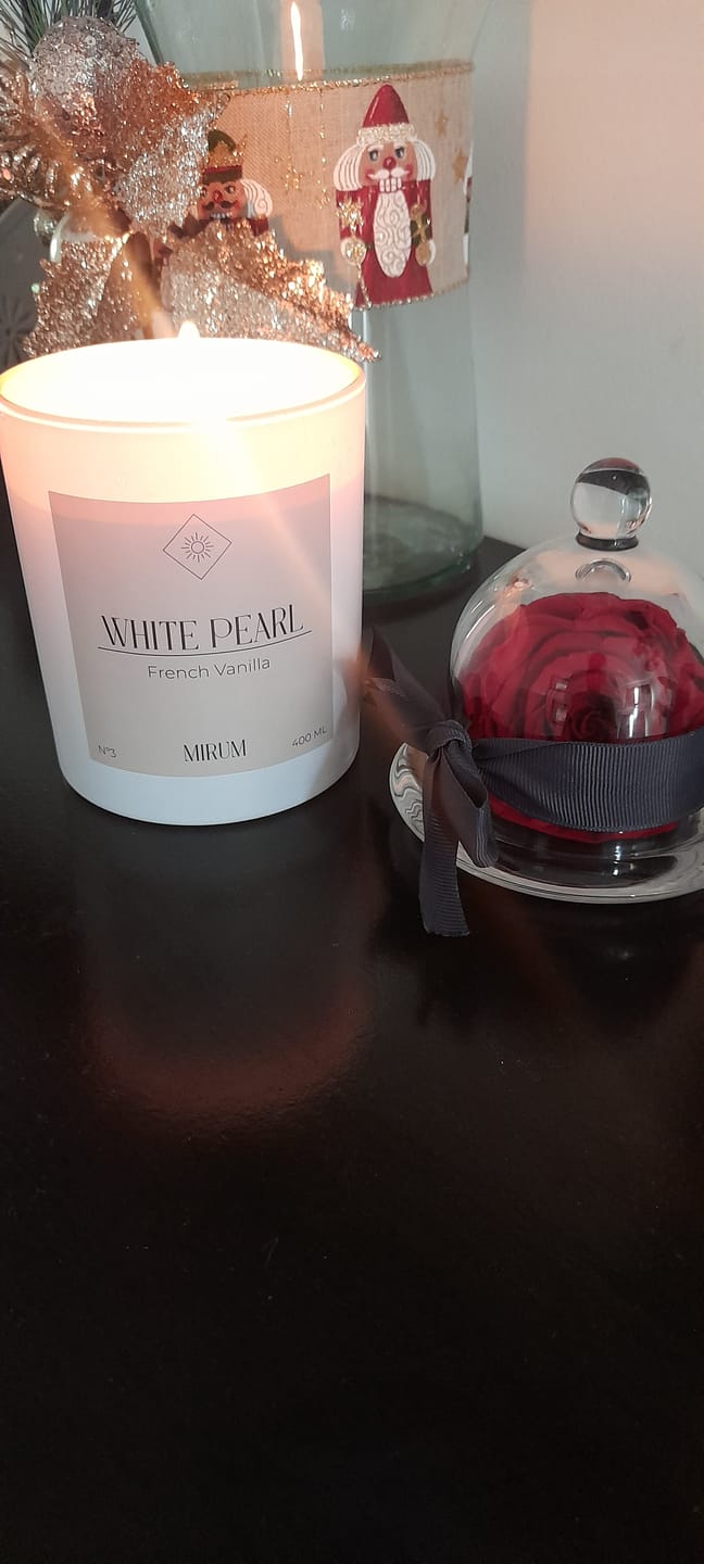 Customer photo review of WHITE PEARL
