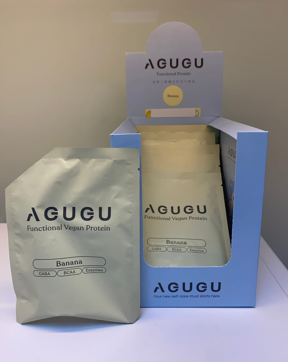Customer photo review of 植物性蛋白飲－隨手包｜香蕉牛奶風味