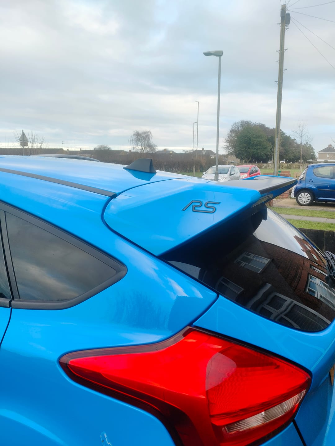 Customer photo review of 'Shark Fin' Aerial (Painted) - Mk3/3.5 Ford Focus / Mk8 Ford Fiesta