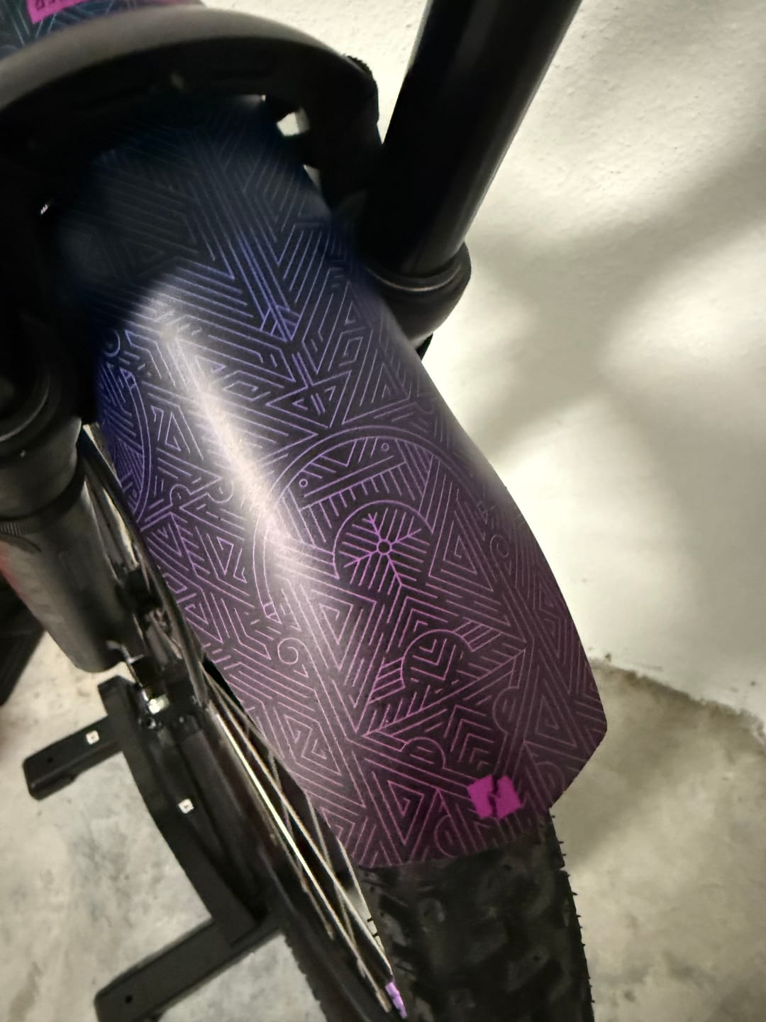 Customer photo review of Maze Runner Fender