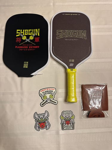 Customer photo review of The Shogun 16mm Pickleball Paddle