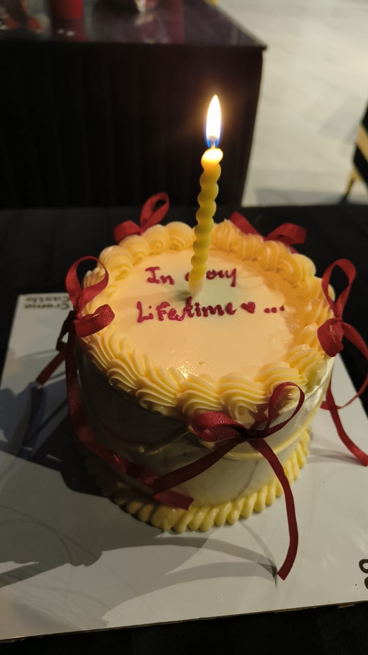 Customer photo review of Gemini Horoscope Theme Cake